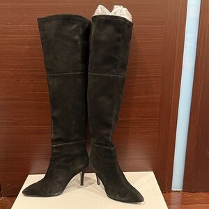 Tahari Black Over the Knee Boots. Authentic